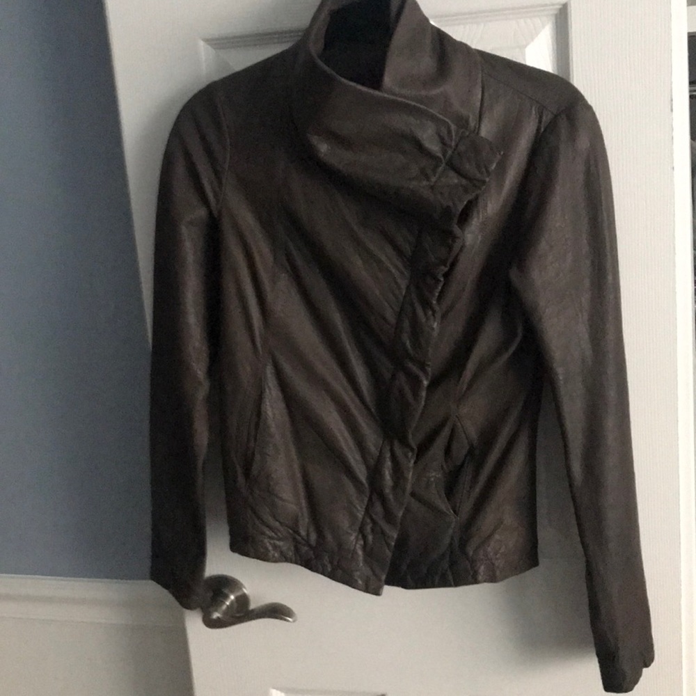 All Saints leather jacket - Picture 2 of 6
